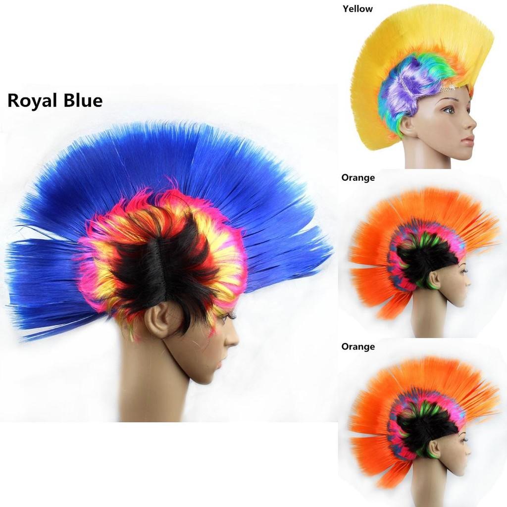 Hilarious Halloween And Christmas Wig Colorful Party Prop Hen Crown Headpiece