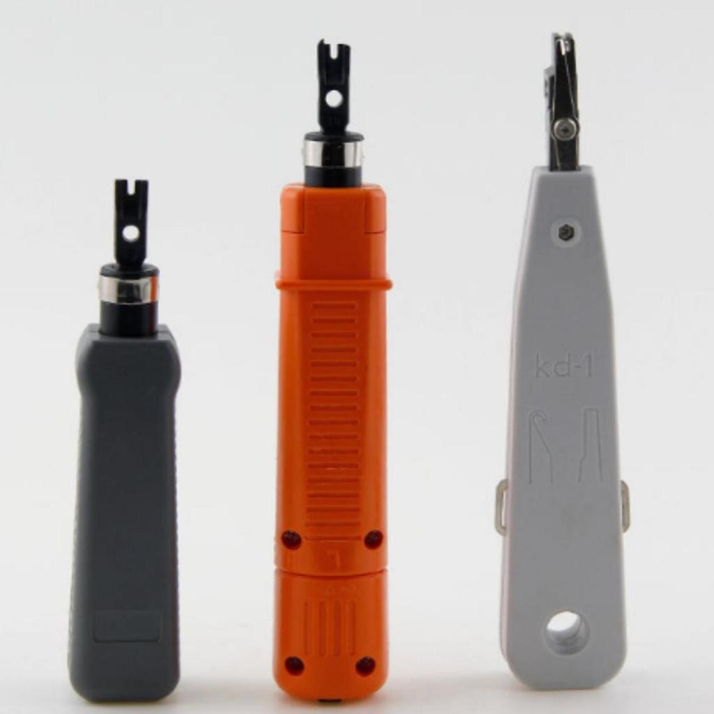 Non-Slip Cable Punch down Tool Long-Lasting with Reversible