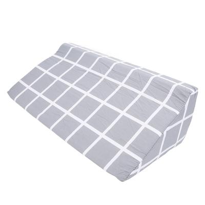 Wedge Pillow Triangle Shaped Concealed Zipper Foam Padding Wedges Body Positioner for Elder