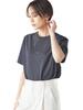 SHIPS for Women Basic Dark One Size T-Shirt, Gray, 312312863,