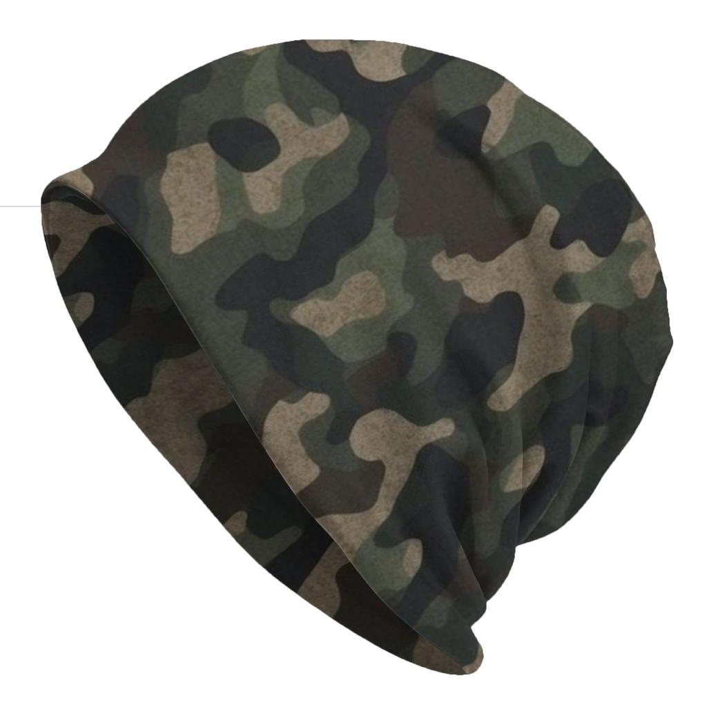 Camo (36) Outdoor Caps For Men Women Jungle Camouflage Ski Caps Soft Bonnet Hats Skullies & Beanies Hat