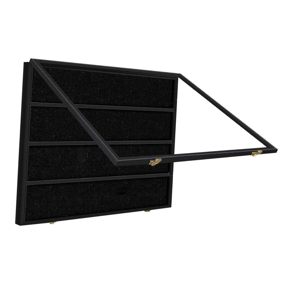 Baseball Card Display Case Clear View Holds Sport Cards Lockable Trading Cards Storage Trading Card Collector Wall Cabinet