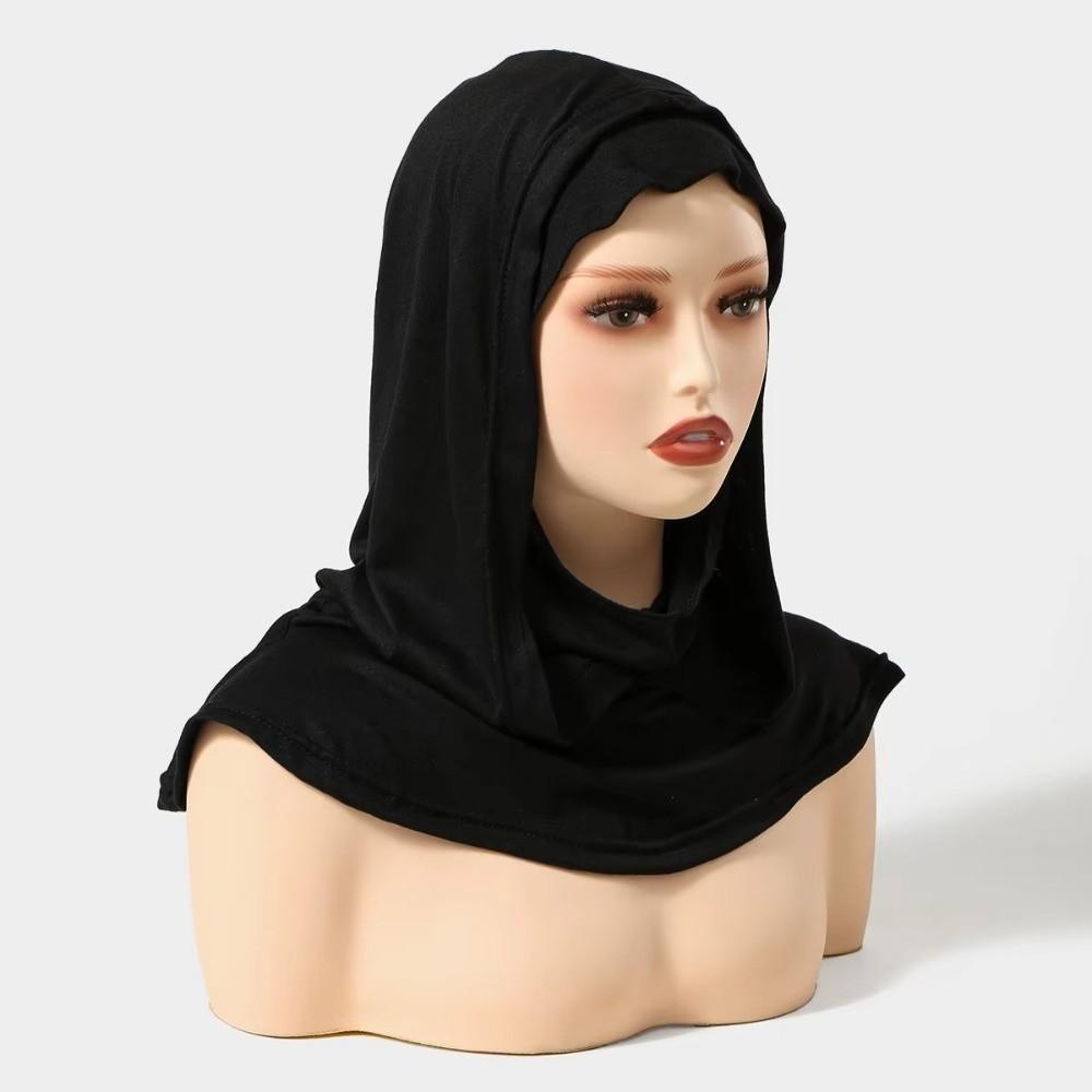 Premium Instant Hijab Inner Cap Cotton Elastic Turban Bandana Hood  Under Cap Ramadan