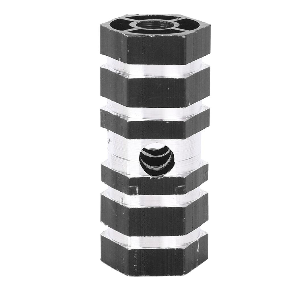 1 Paar Fahrradpedale Achse Fußstütze Stifte Rutschfest Hintere Fußpedale für Mountainbiking Sechseckig