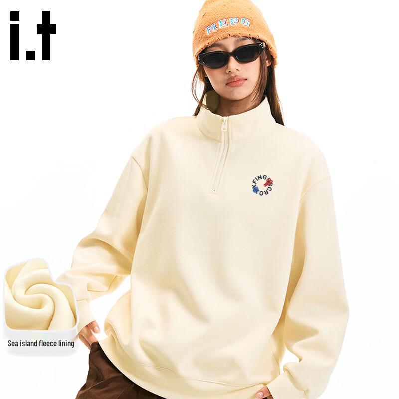 

Fingercroxx IT Men s Half-Zip Fleece Stand-Collar Sweatshirt 3XL