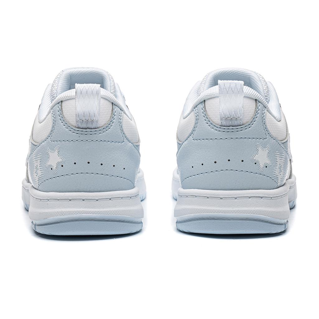 Li-Ning Tianji Lite Fashion Classic Casual Sports Versatile Low-Top Skate Shoes Women sneaker White Blue AGCW254-2