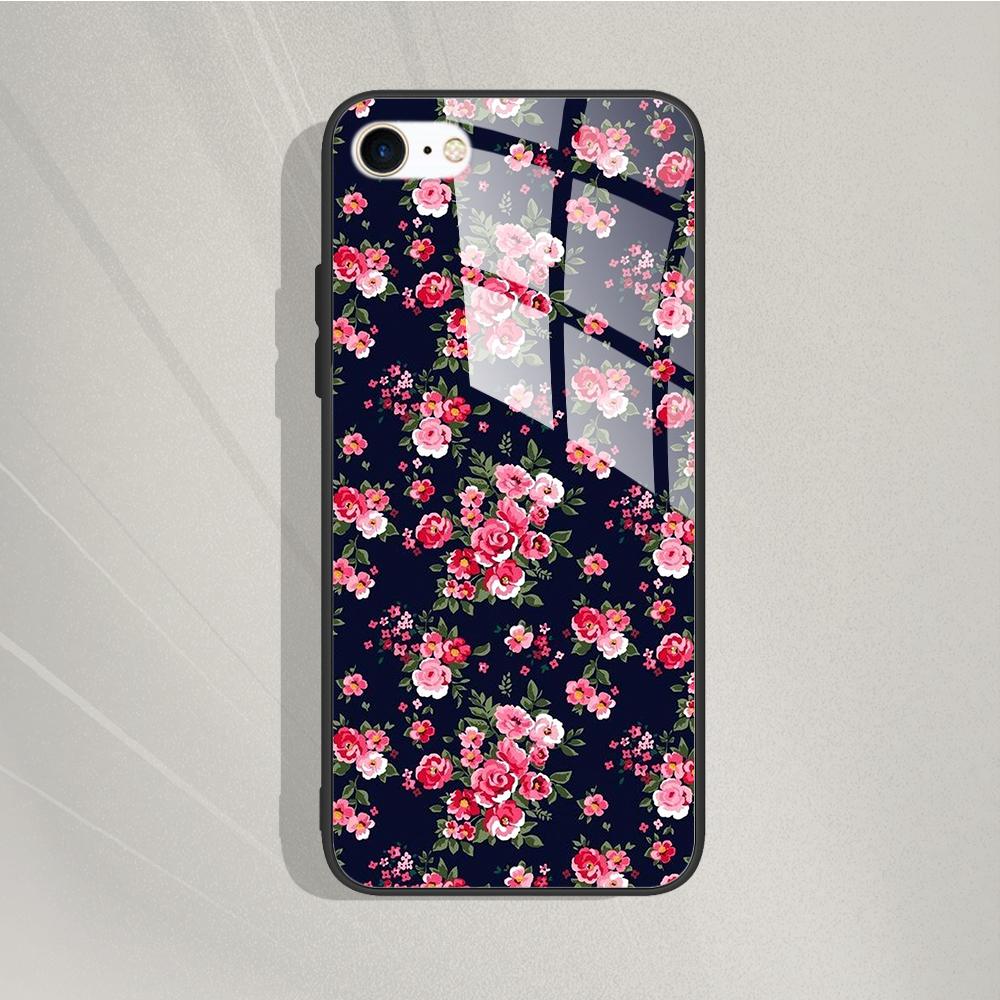 Phone Case For iPhone 7 8 SE 2020 Tempered Glass Case For iPhone7 8 SE2020 se 2020 se2020 A1778 A1660 A1779 Protective Cover Bag