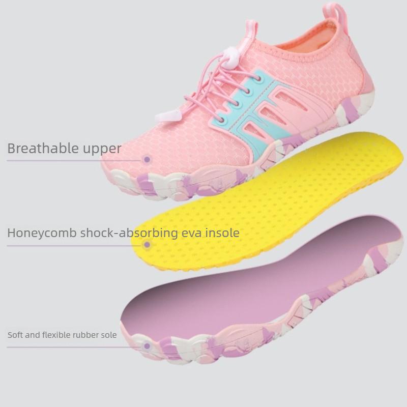 Lightweight Non-slip Wading Shoes Men Women Quick Dry Breathable Aqua Sneakers Elastic Soft Sole Beach Water Sports Shoes