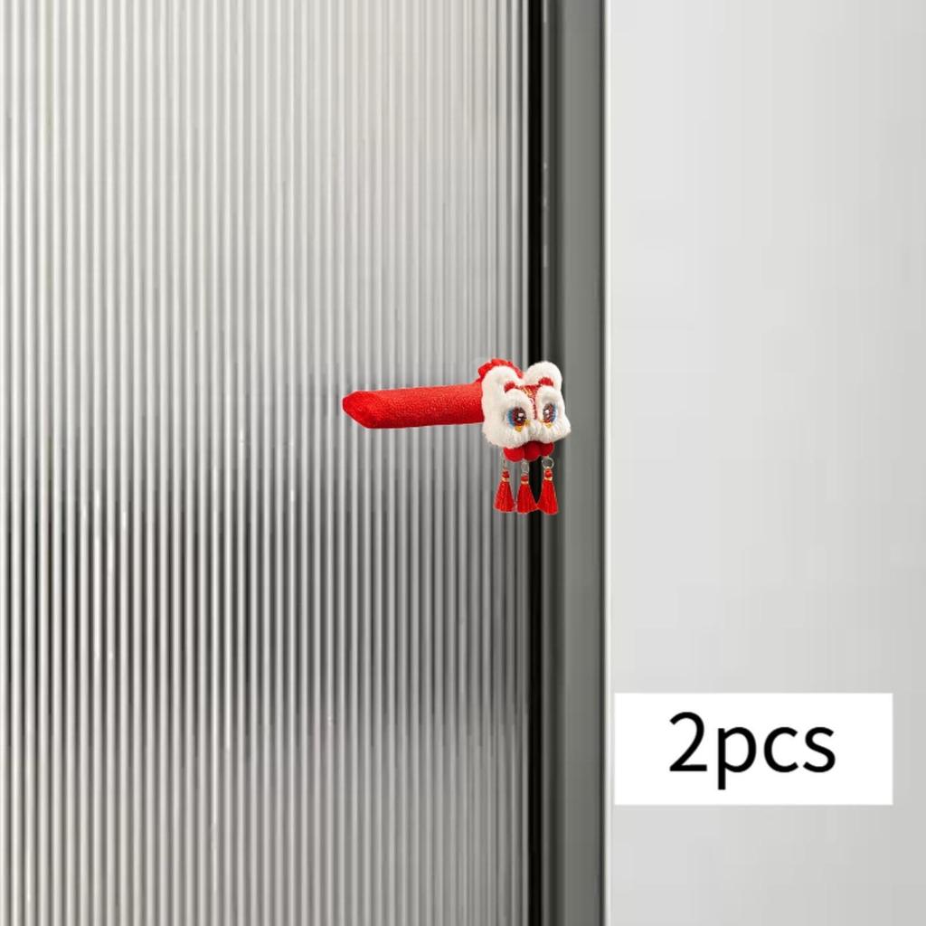 2 Pieces Door Handle Covers Lightweight Cute Door Knob Protector Door Knob Cushion Cover for Dorm Bedroom Living Room Hotel Home