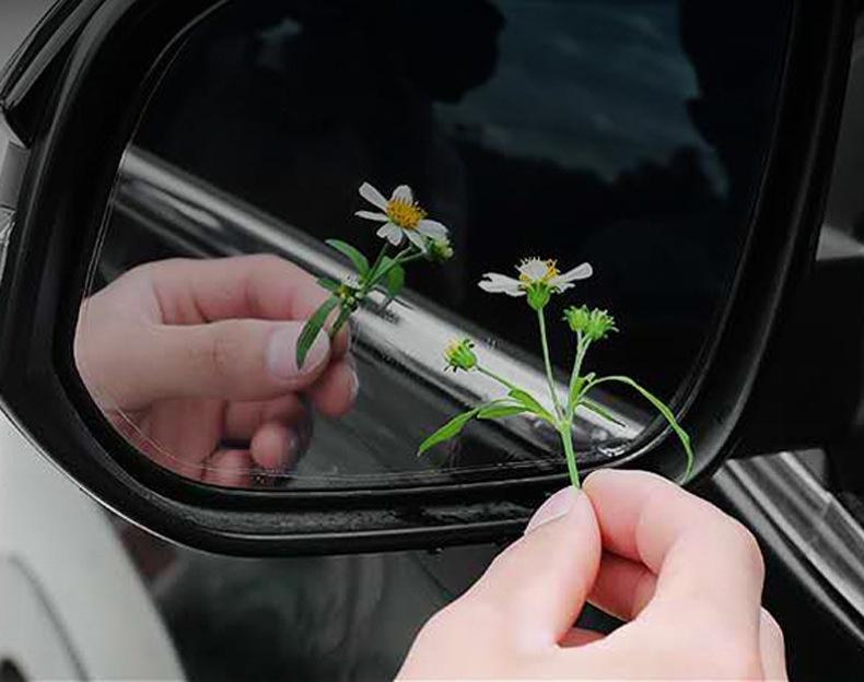 Tesla Model 3 Anti-glare Heated Wide-angle Mirror and Backup Camera Lens