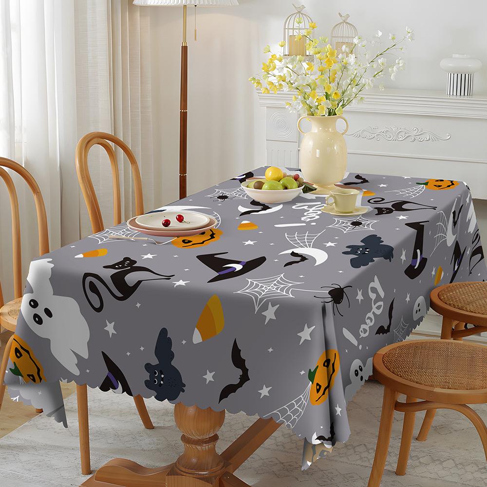 Față de masă 1BUC masă de sufragerie impermeabilă și rezistentă la grăsimi, tapițată cu țesătură din poliester