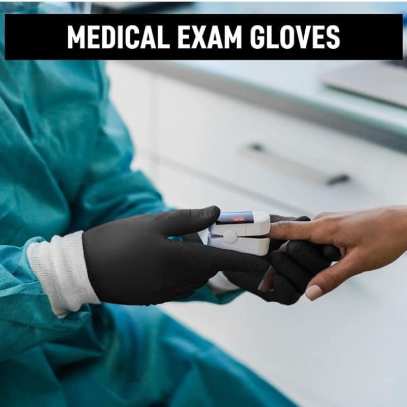 100pcs Disposable Rubber Gloves,Multipurpose Cleaning & Household Gloves,Comfortable, Durable, Non-Slip Grip,Kitchen,Gardening