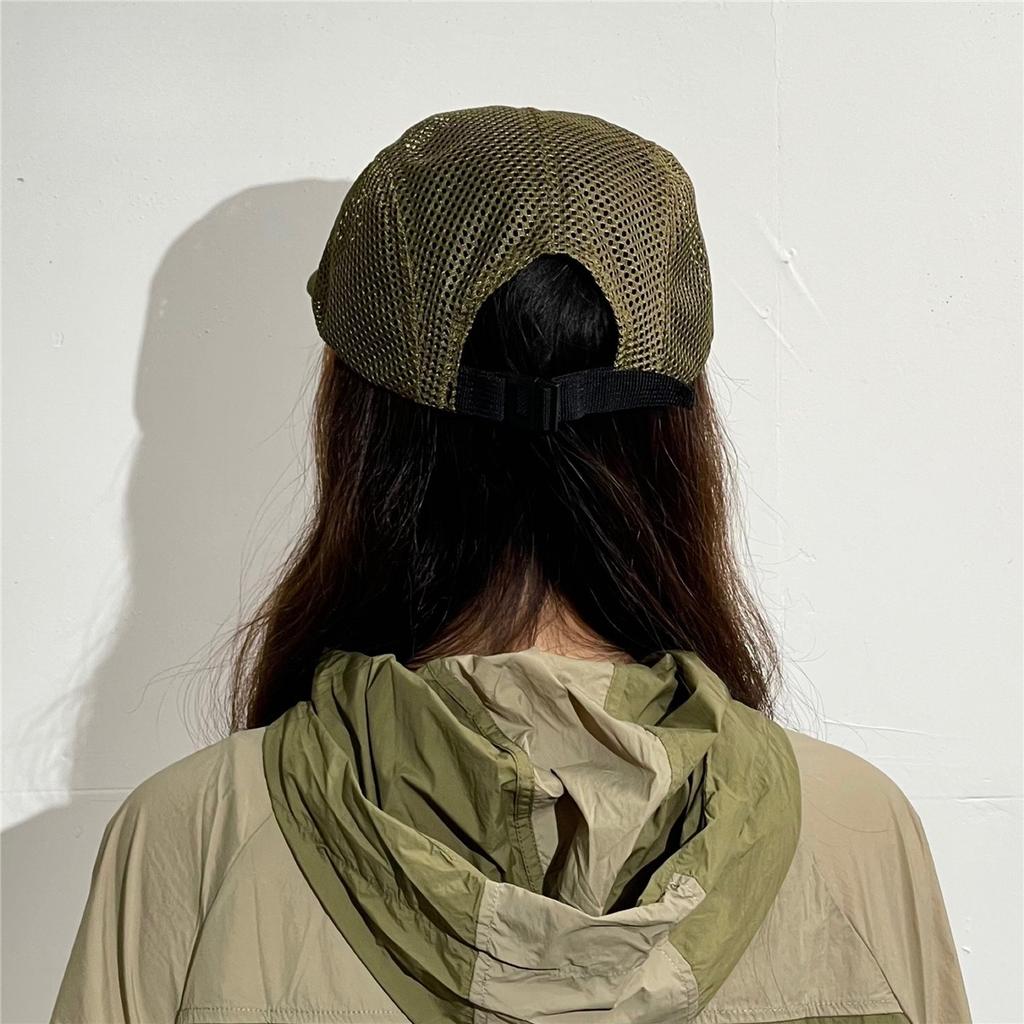 Summer Breathable Mesh Baseball Cap Japanese Peaked Cap Tooling Five-piece Cap
