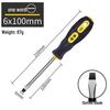 Conjunto de Chaves de Fenda Magnéticas de Grau Industrial - Phillips e Fenda