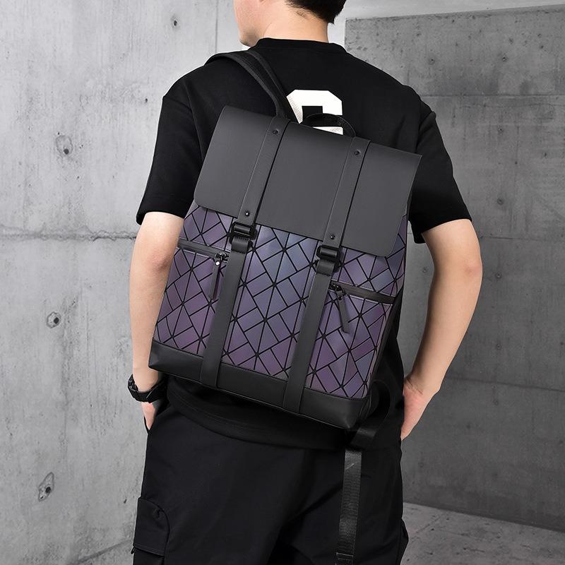 New male and female students backpack New trendy couple backpack Large capacity computer backpack