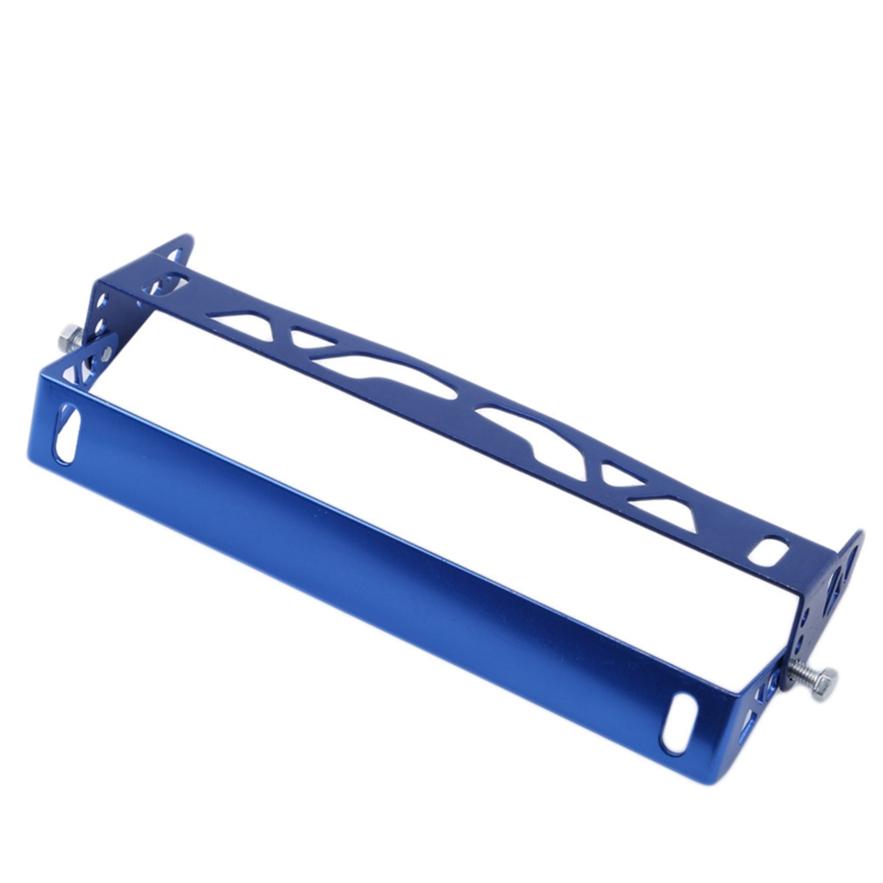 Universal Aluminum Adjustable Rotating Number Flat Car Frame License Plate Holder 1PC Solid Color High Quality Motorcycle Supplies
