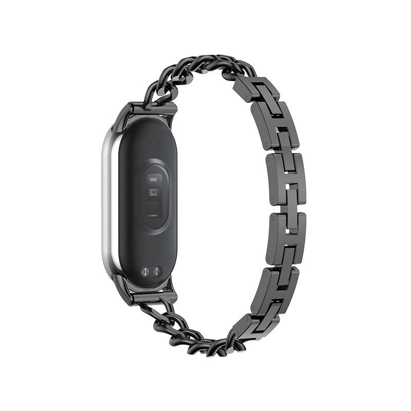 Stainless Steel Silm Strap For Xiaomi Mi Band 10 9 8 Belt Replacement for Miband 10 9 8 NFC Bracelet Watchband Accessories