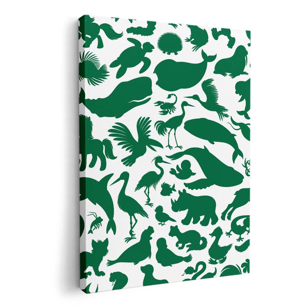 

Art 420mm x Wall Wooden Stylish Interior Animal Green Panel, Picture, Painting, Decoration, igsticker, 297mm, A3, Photo, Hanging, Frame, Decor,