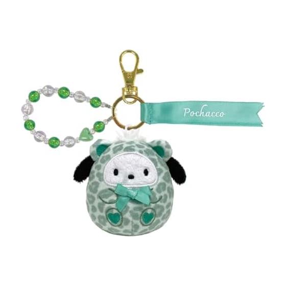 eyeup Sanrio Characters Nui Cologne KeychainStuffed Toy Get Up (07_Pochacco)
