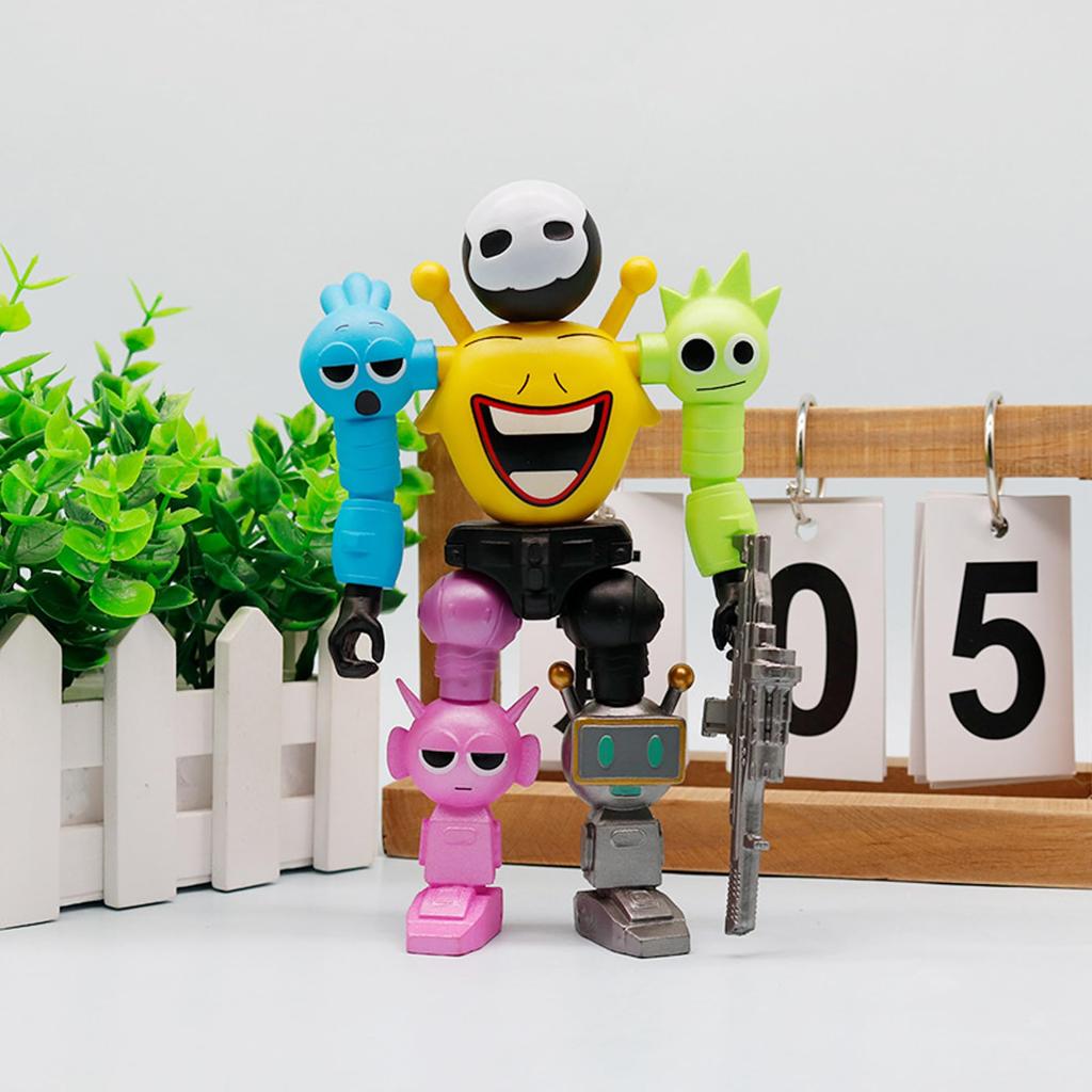 AAGWW Spranky Goods Spranky Popular Gift Figure, Assembled, Articulated, Anime-Style Figurine, PVC, Merchandise, (Type B)