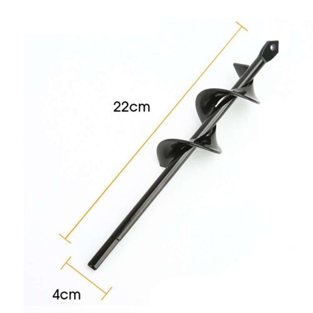 Supplies Earth Drill Power Planter Ground Drill Spiral Drill Bit Auger Flower Planter Digging