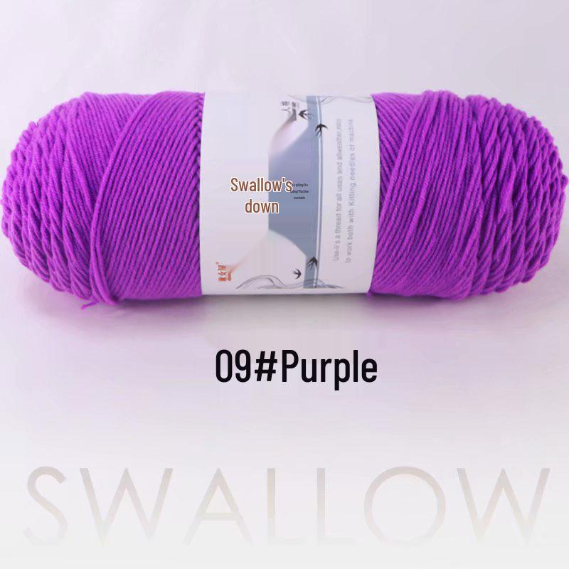 4 Liang Five-Strand Yarn: Cotton-Wool Medium-Thick Knitting Yarn for DIY Scarves and Shawls