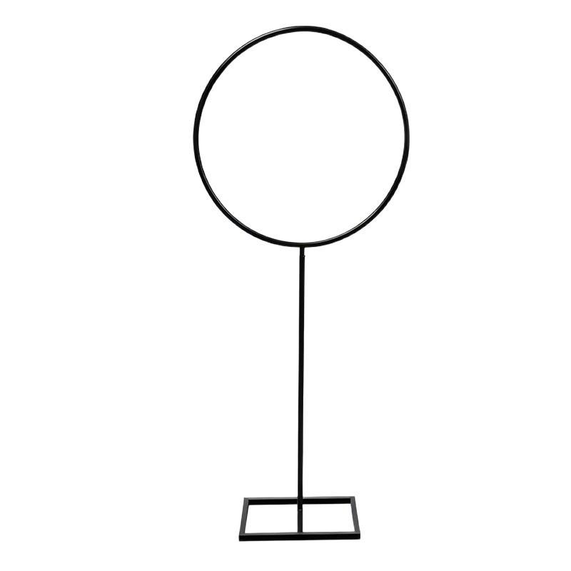 Festival Stage & Wedding Decoration: Wrought Iron Hollow Round Bracket