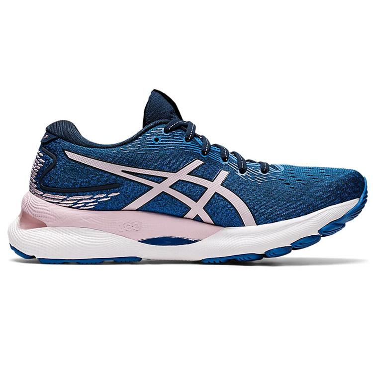 New Asics Gel Nimbus 24 'French Blue Barely Rose' Women's 1012B201-400