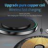 Mini LED Light Fast Charger 30W Wireless Charger Station Pad Desk Stand For iPhone 16 15 14 13 12 Samsung S25 Xiaomi AirPos Pro