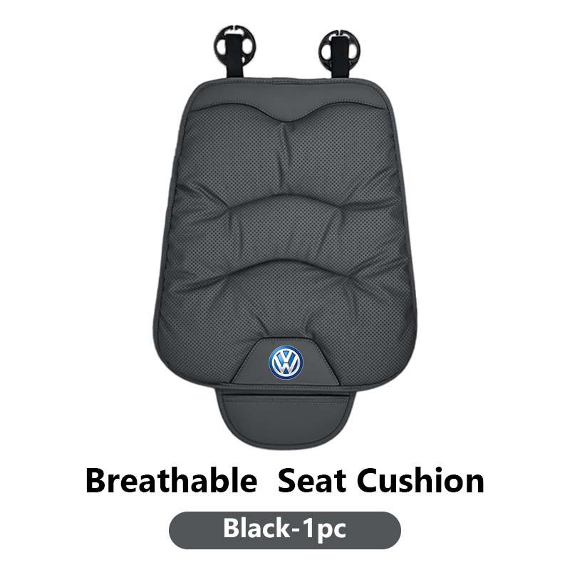 Car Leather Seat Cushion Non Slip Pressure Relief Back Support Pad For Volkswagen VW Passat Golf 4 5 6 Tiguan Polo Scirocco