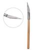 Knife Tipped Wooden Handle Agate Knife Burnishing Polishing Jewelry Tool