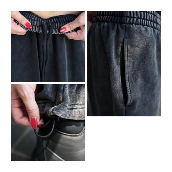 [Wego] Sweatshirt, Wide Pants, Trousers, Bottoms, Sweatpants, Room Wear, Dance Wear, Gift, Present, Clothes, Autumn Clothes, Winter Clothes, Women's