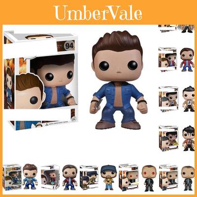 Ensemble de Figurines de Collection en PVC Surnaturel avec Tier Sam Dean Bobby Pour les Fans et les Collectionneurs