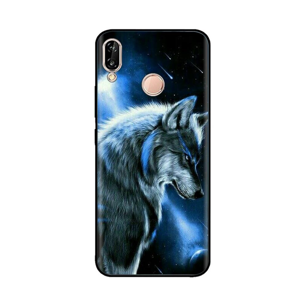for Huawei P20 Lite Case Silicon Soft TPU Printed Phone Cover Case For Huawei P20lite P 20 Lite Bumper Case Shockproof 5.84 inch