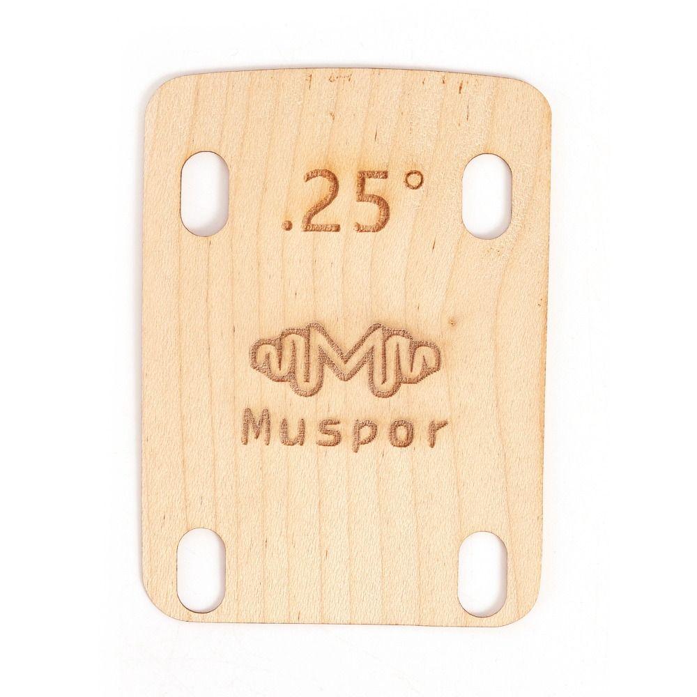 3 Pcs 0.25 0.5 1 Degree Guitar Maple Plate Maple Plate Wood Guitar Neck Shim  Guitar Neck Repair