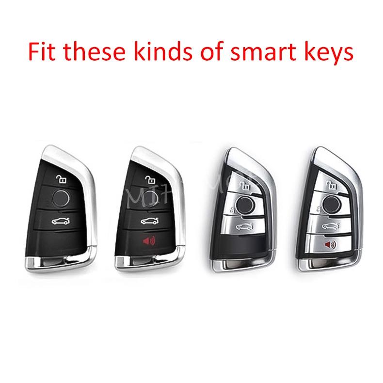 Transparent Clear Key Fob Cover Case Holder Bag For BMW X1 X2 X3 X4 X5 X6 X7 1 2 3 4 5 6 7 8 Series M3 M4