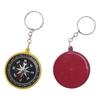 Colorful Plastic Compass Keychain for Kids' Science Experiments and Outdoor Learning