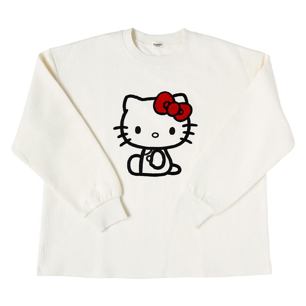 Sanrio Hello Kitty Quilted Loungewear, Size M-L, Fits Height: Approximately 154-162cm (5'4-5'6"), Product Code: 266183