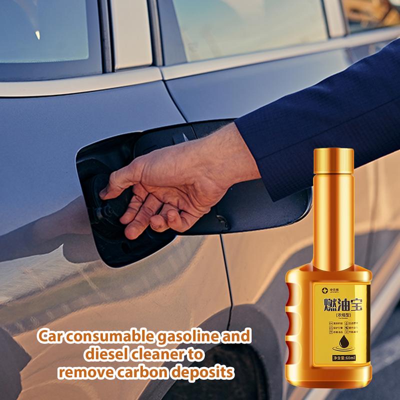 60ml Fuel Gasolines Injector Cleaner Car System Petrol Saver Save Gas Oil Restore Saving Fuel Clear Carbon Deposit Car Accessory