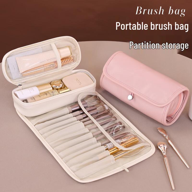 Faltbare Make-up-Pinsel-Tasche