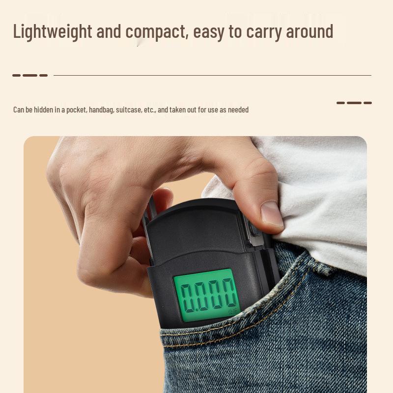 Compact High-Precision Handheld Electronic Luggage Scale