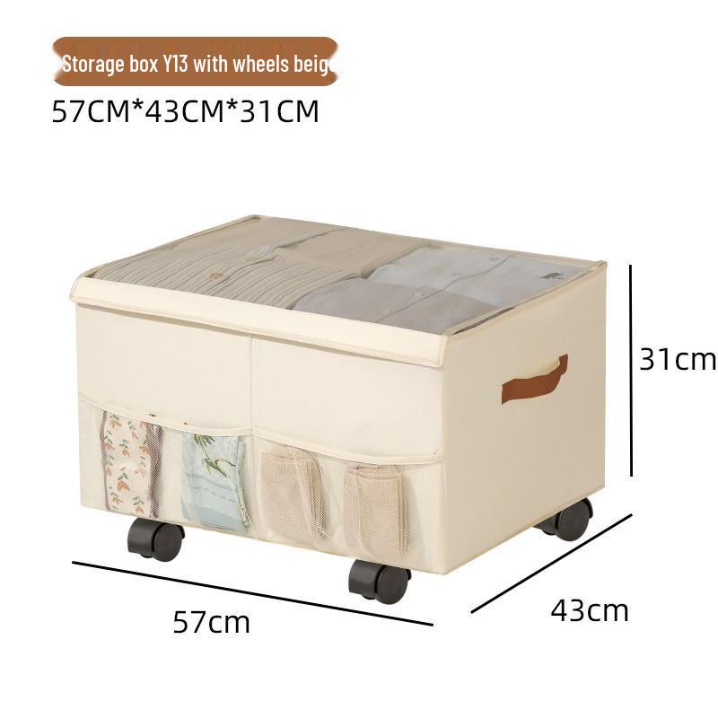 Borsa Pieghevole Antipolvere e Impermeabile da Sottoletto per Trapunte – Soluzione Visibile e Multifunzionale per Dormitori