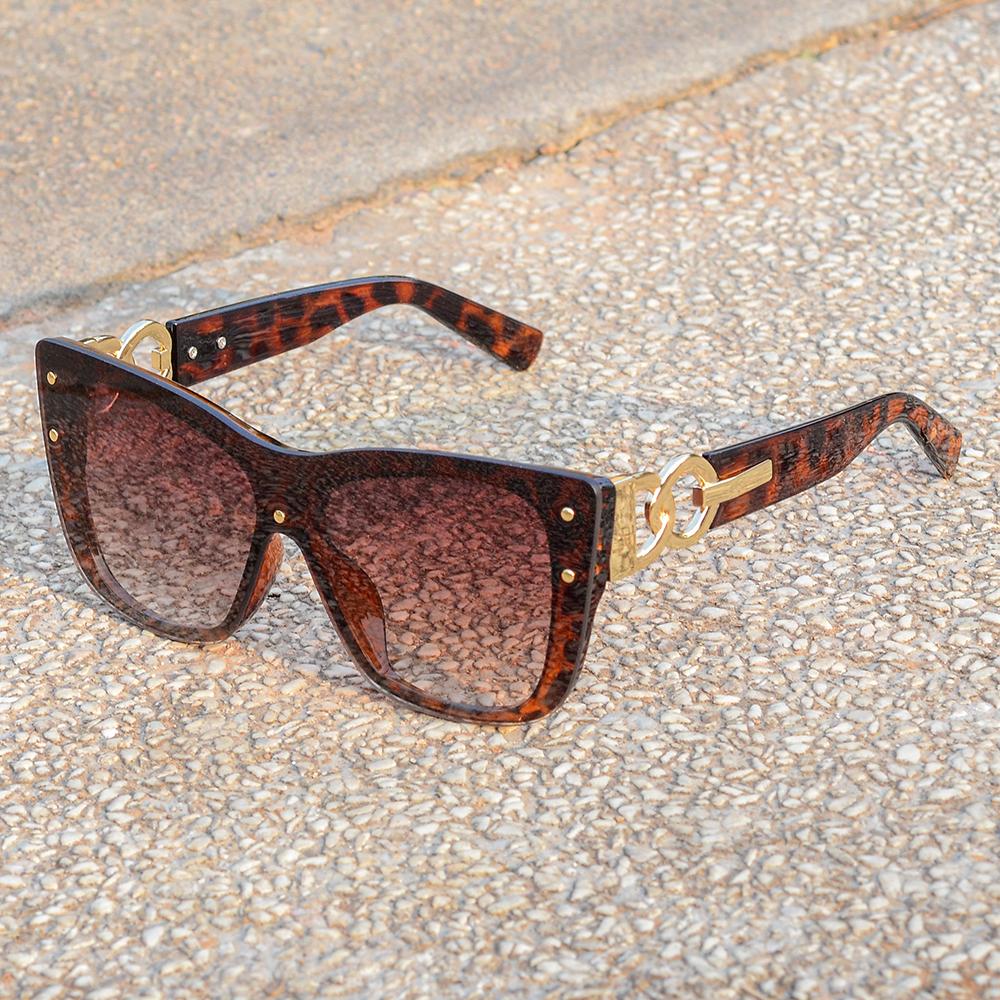 Luxury Brand Designer Sunglasses Women Rimless Cat Eye Sun Glasses Ladies Fashion Gradient