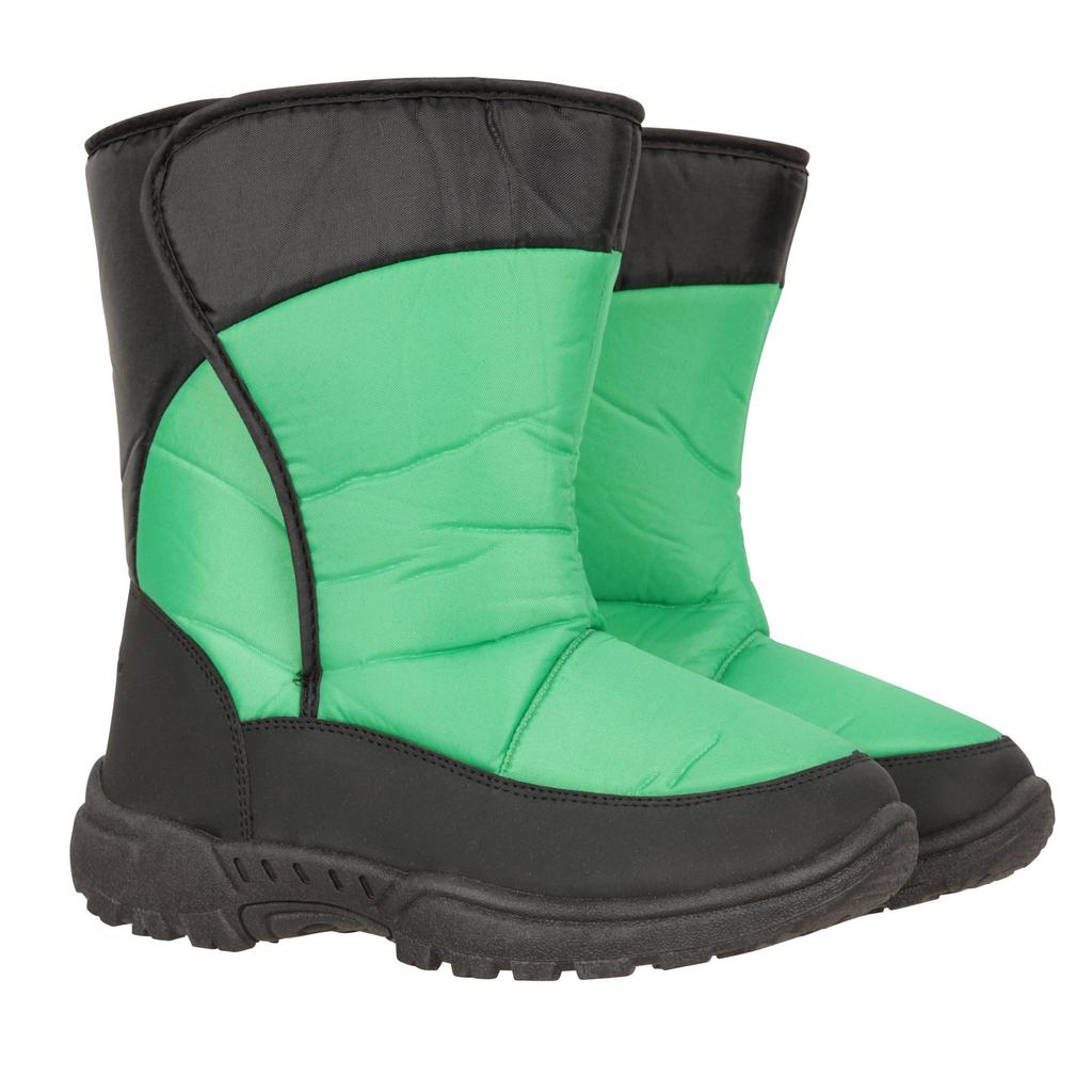 Mountain Warehouse Childrens/Kids Caribou Adaptive Striped Snow Boots