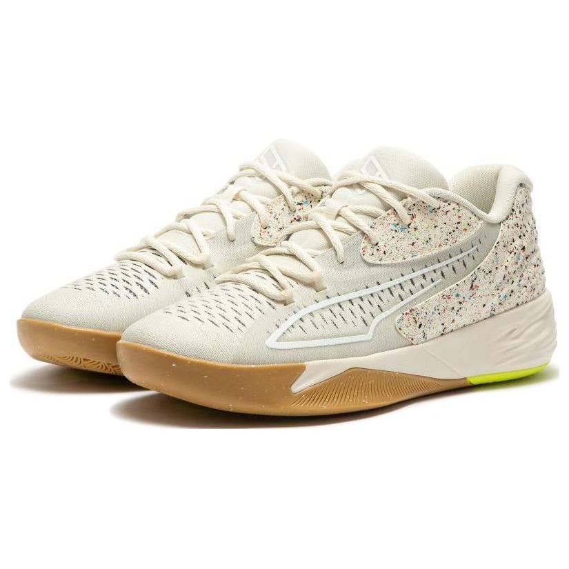 Puma Stewie 1 Reintroduce Women Sneakers Cream Pristine Lime-Squeeze 378261-01
