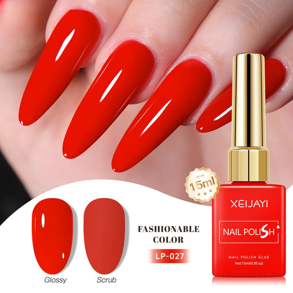 15ml Salon Professional UV Gel Nail Polish Hypoallergenic Soak Off Salon Home Use Lamp Needed