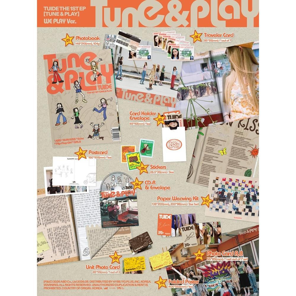 [Pre-order] TUIDE - TUNE & PLAY (1st EP)