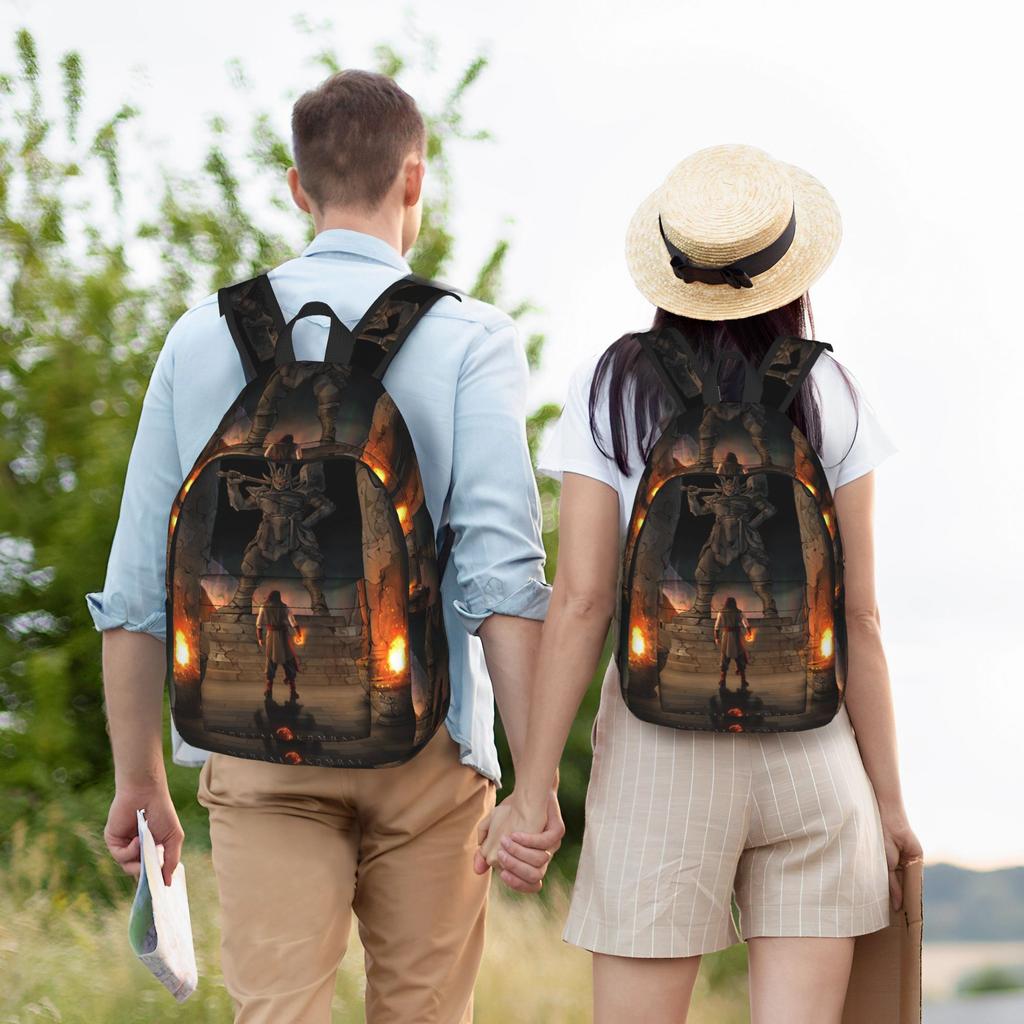 Mortal Kombat II Moive 2026 Backpack for Men Women Fashion High School Business Daypack  College Shoulder Bag Durable