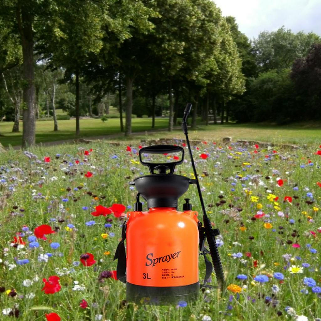 Gardening Watering Cans Plastic Shoulder Sprinkler Multifunctional Sprayer Travel