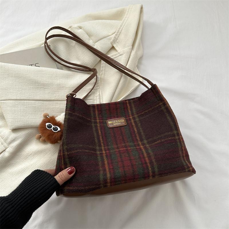 Stylish Korean Casual Shoulder Bag Chic Canvas Tote Handbag For Women 2023